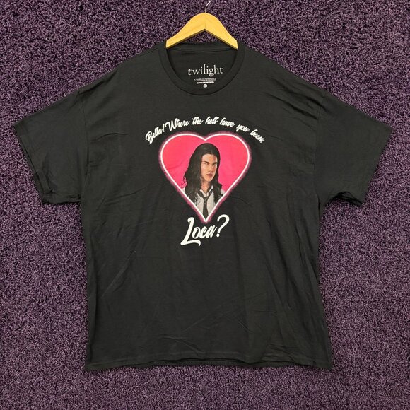 Twilight Jacob Where the Hell Have You Been Loca? tshirt size 2x - Picture 1 of 5